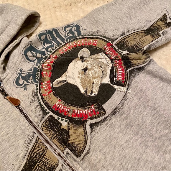 L.A.M.B. Tops - L.A.M.B. Fall 2006 Gray Hoodie by Gwen Stefani